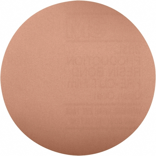 Hook & Loop Disc: 5" Disc Dia, 600 & 800 Grit, Coated, Aluminum Oxide