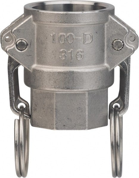 Pack of 1-320ASS Stainless Steel Female Camlok Coupling 2" 