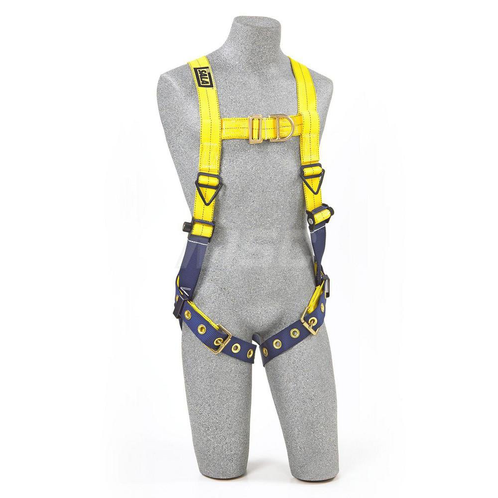 Fall Protection Harnesses: 420 Lb, Vest Style, Size Small, For Climbing, Polyester, Back & Front