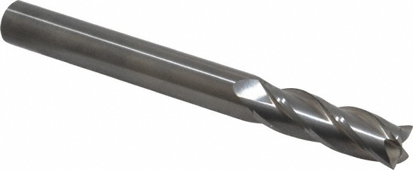 OSG 484-6251 Square End Mill: 5/8 Dia, 2 LOC, 5/8 Shank Dia, 6 OAL, 4 Flutes, Solid Carbide Image