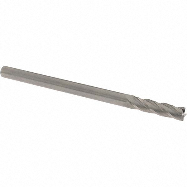 OSG 484-3752 Square End Mill: 3/8 Dia, 1-1/2 LOC, 3/8 Shank Dia, 6 OAL, 4 Flutes, Solid Carbide Image