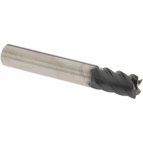 OSG 455-312611 Square End Mill: 5/16 Dia, 1/2 LOC, 5/16 Shank Dia, 2 OAL, 5 Flutes, Solid Carbide Image