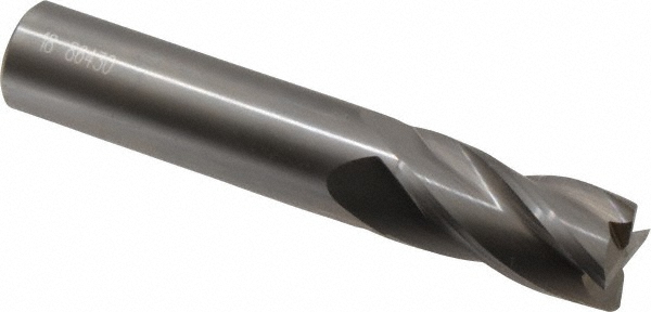 OSG 404-7087 Square End Mill: 0.7087 Dia, 1.4961 LOC, 4 Flutes, Solid Carbide Image