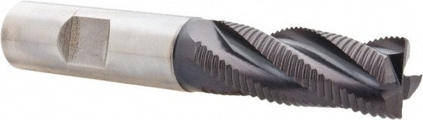 Hertel 44838423 Square End Mill: 5/8 Dia, 1-5/8 LOC, 5/8 Shank Dia, 3-3/4 OAL, 4 Flutes, Cobalt Image