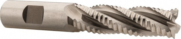 Hertel 44839207 Square End Mill: 3/4 Dia, 2-1/2 LOC, 3/4 Shank Dia, 4-5/8 OAL, 4 Flutes, Cobalt Image