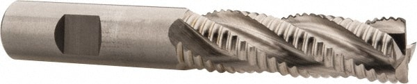 Hertel 44839256 Square End Mill: 5/8 Dia, 2-1/8 LOC, 5/8 Shank Dia, 4-1/4 OAL, 4 Flutes, Cobalt Image