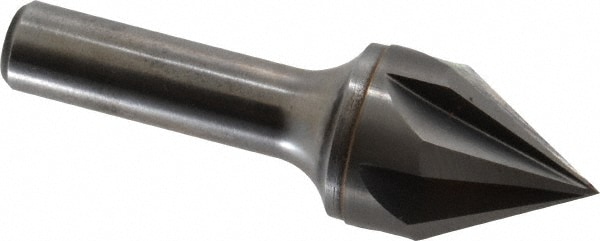 Keo 55787 1" Head Diam, 1/2" Shank Diam, 6 Flute 60° Solid Carbide Countersink Image