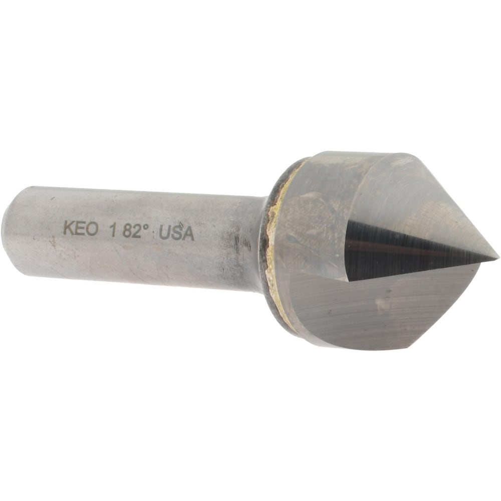 Keo 55717 1" Head Diam, 1/2" Shank Diam, 1 Flute 82° Solid Carbide Countersink Image