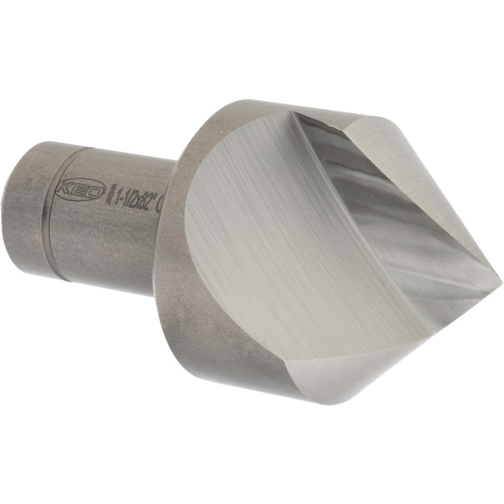 Keo 55421 1-1/2" Head Diam, 3/4" Shank Diam, 1 Flute 82° Cobalt Countersink Image