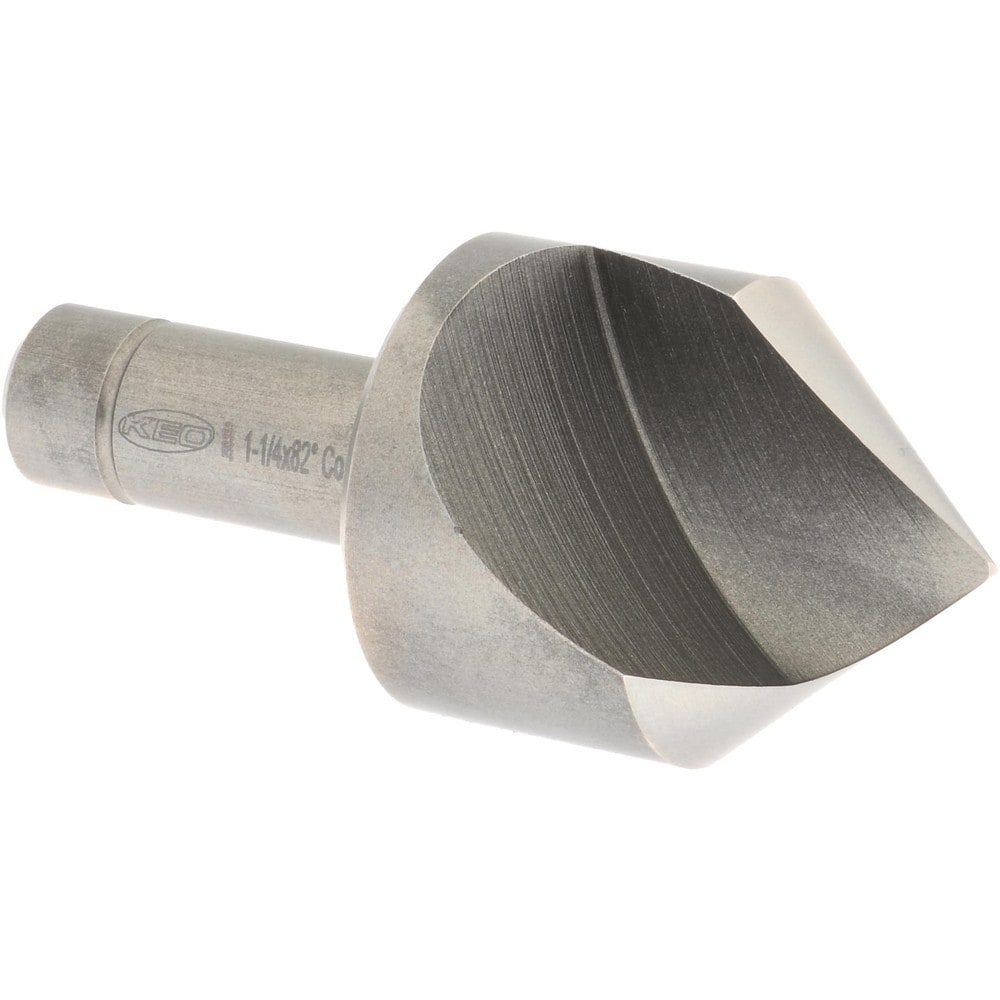 Keo 55420 1-1/4" Head Diam, 1/2" Shank Diam, 1 Flute 82° Cobalt Countersink Image