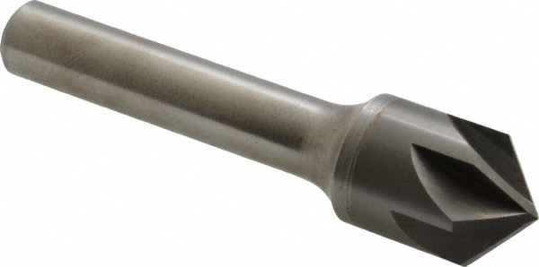 Keo 55818 5/8" Head Diam, 3/8" Shank Diam, 6 Flute 100° Solid Carbide Countersink Image