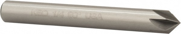 Keo 55804 1/4" Head Diam, 1/4" Shank Diam, 6 Flute 90° Solid Carbide Countersink Image