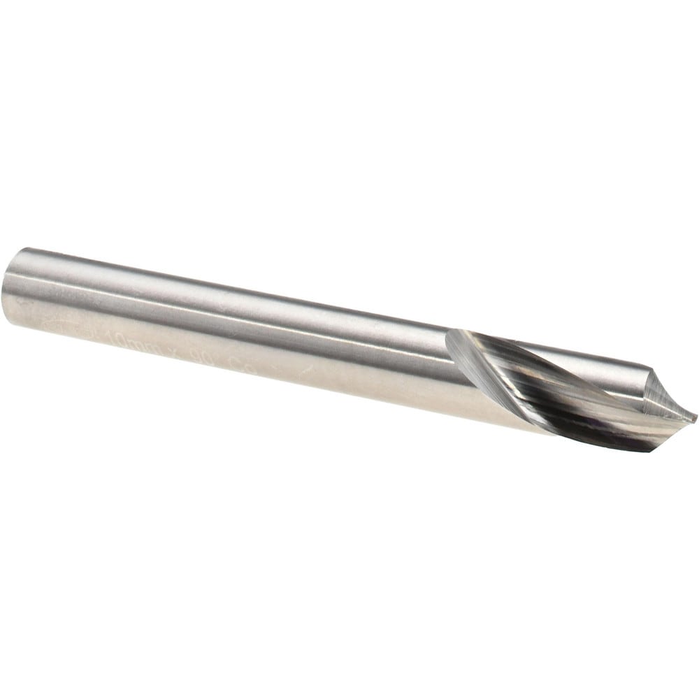 Spotting Drill: 10 mm Dia, 90 ° Point, 89 mm OAL, Cobalt M-42