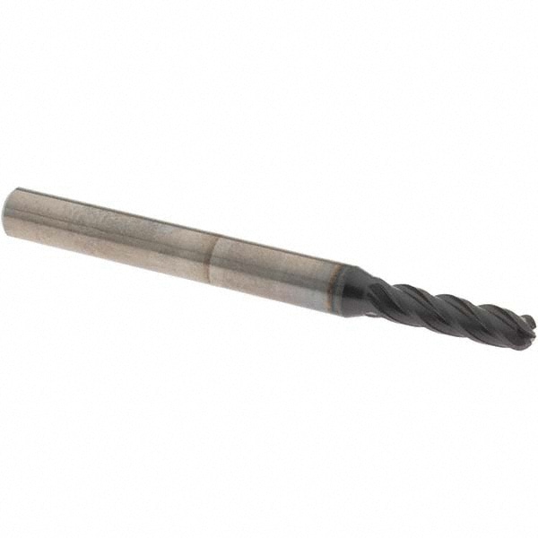 OSG HP441-1406-BN Ball End Mill: 0.1406" Dia, 0.5" LOC, 4 Flute, Solid Carbide Image