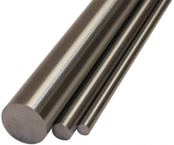 Made in USA 2/" Diam x 1/' Long Pre... 4140P Steel Round Rod Ground and Polished