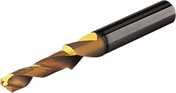 Seco 2500342 Screw Machine Length Drill Bit: 0.4016" Dia, 140 °, Solid Carbide Image