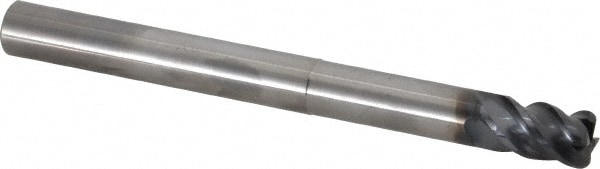 OSG 457112311 Corner Radius End Mill: 0.4724" Dia, 0.7087" LOC, 0.0787" Radius, 4 Flutes, Solid Carbide Image