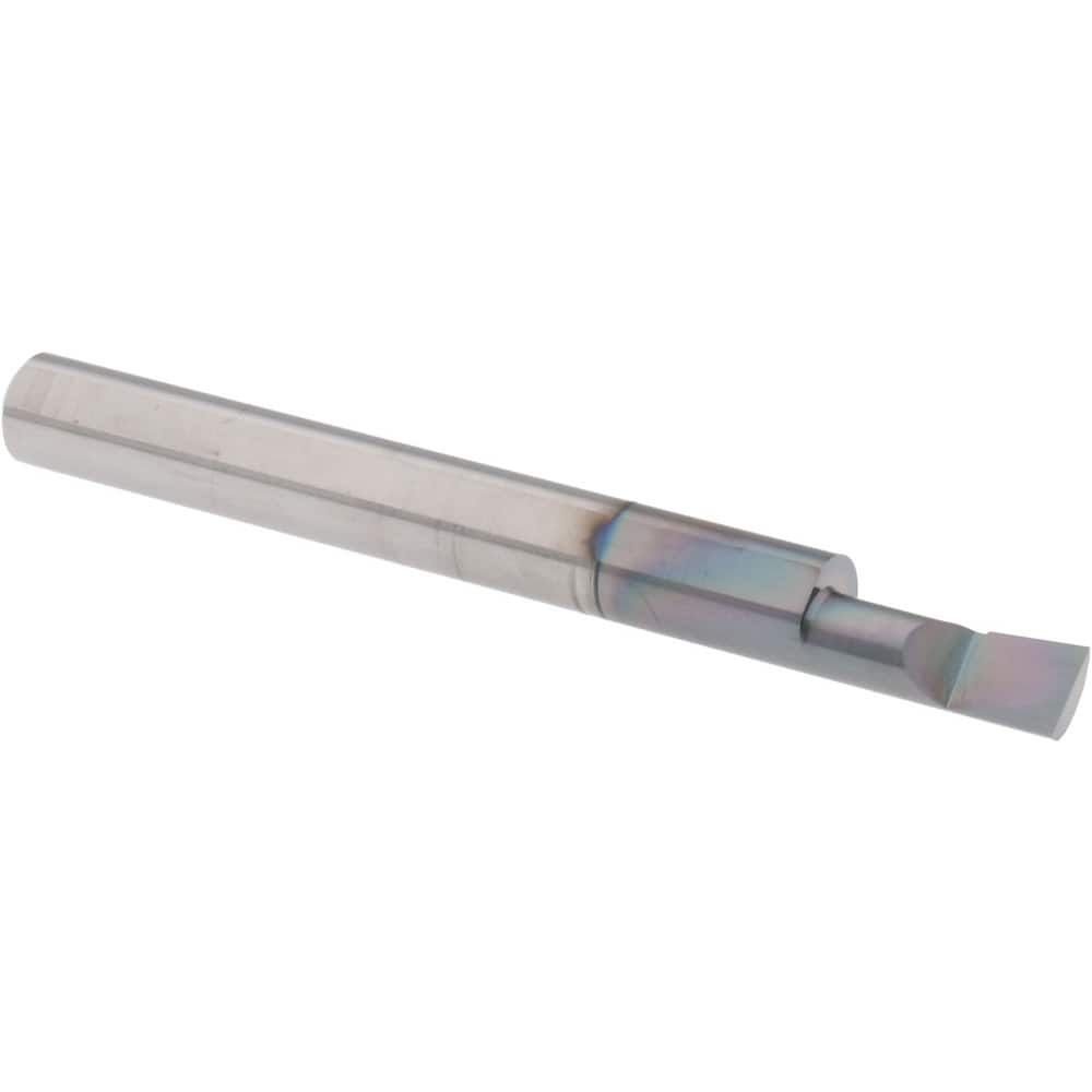 Accupro ACC-BB200500A Boring Bar: 0.2" Min Bore, 1/2" Max Depth, Right Hand Cut, Micrograin Solid Carbide 