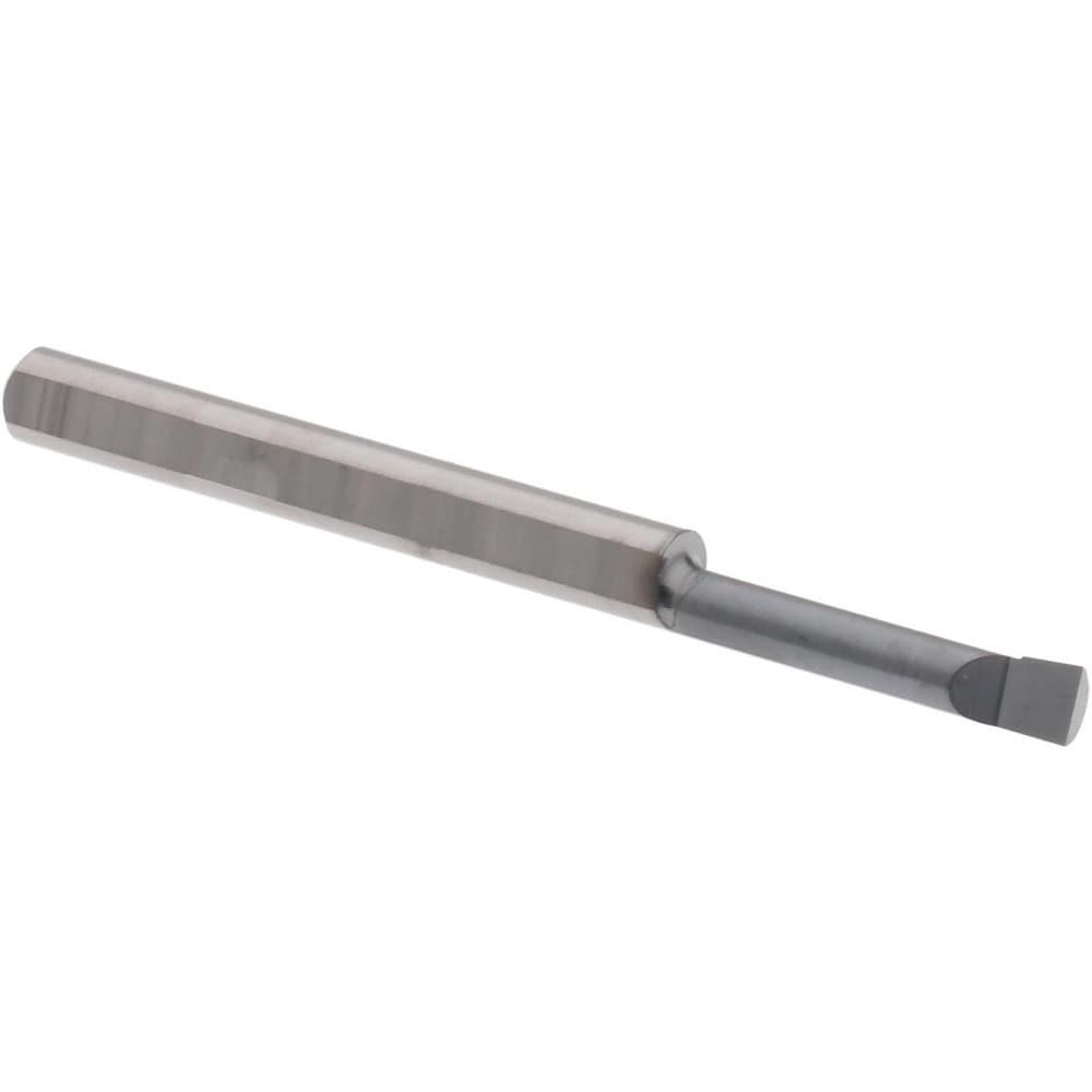 Accupro ACC-BB100500A Boring Bar: 0.1" Min Bore, 1/2" Max Depth, Right Hand Cut, Micrograin Solid Carbide 