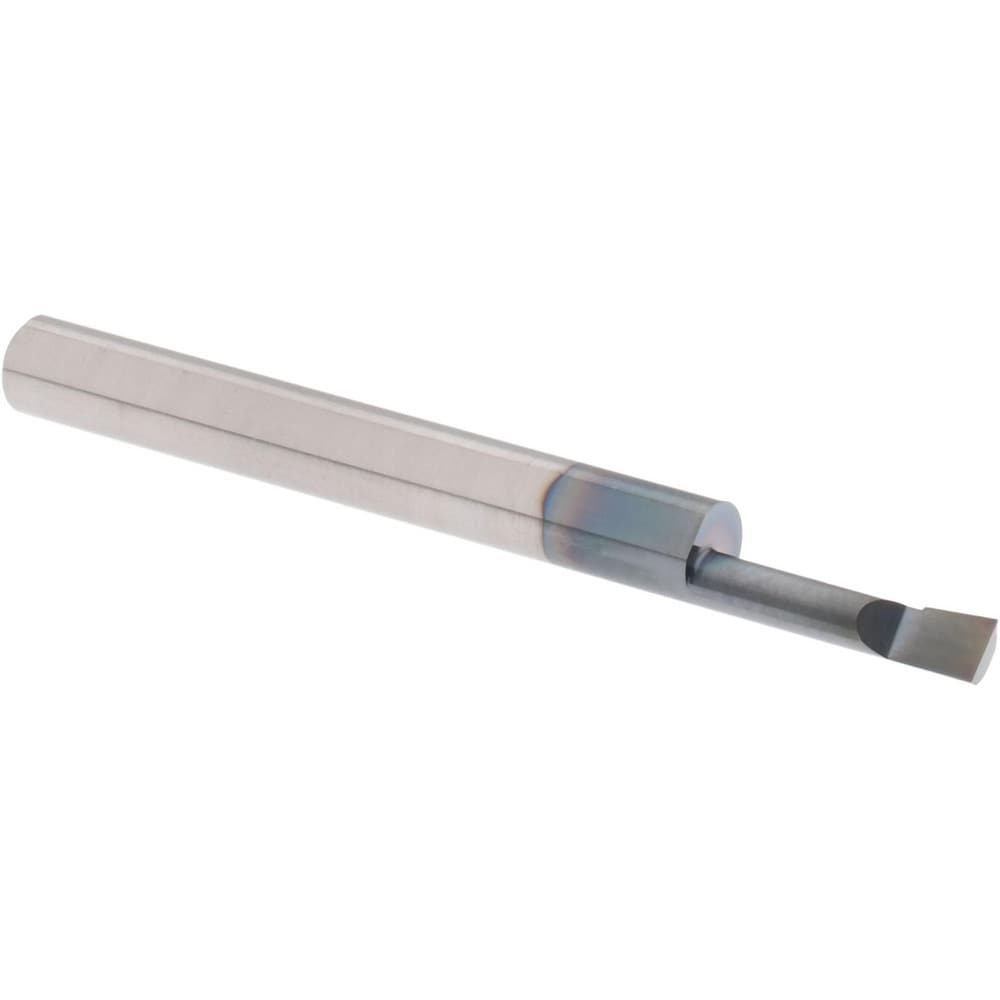 Accupro ACC-BB120500A Boring Bar: 0.12" Min Bore, 1/2" Max Depth, Right Hand Cut, Micrograin Solid Carbide 