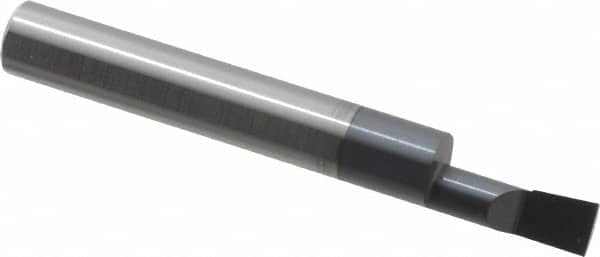 Accupro ACC-BB230600A Boring Bar: 0.23" Min Bore, 0.6" Max Depth, Right Hand Cut, Micrograin Solid Carbide 