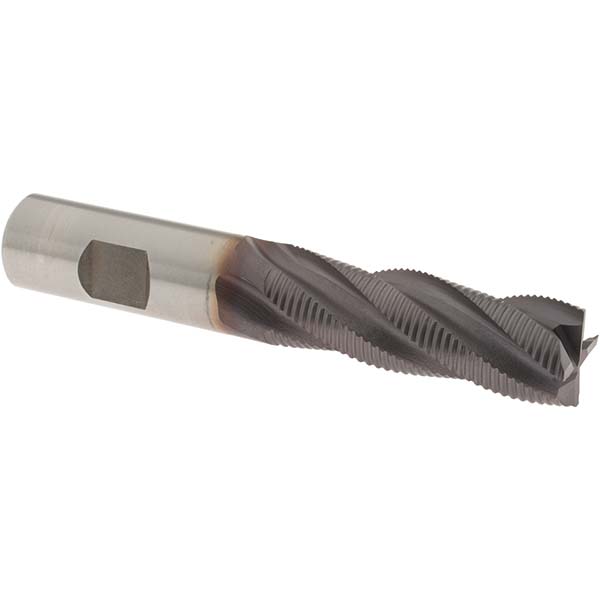 OSG Roughing End Mill 3/4" Dia, 4 Flutes, Single End, Cobalt MSC