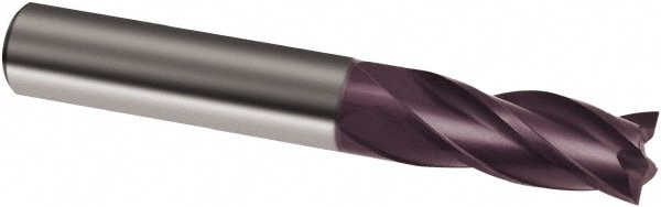 5 mm 4 flutes solid carbide end mill, shank Ø 6 mm - RCVHMF05-4, Router  fish tails, CUTTING TOOLS