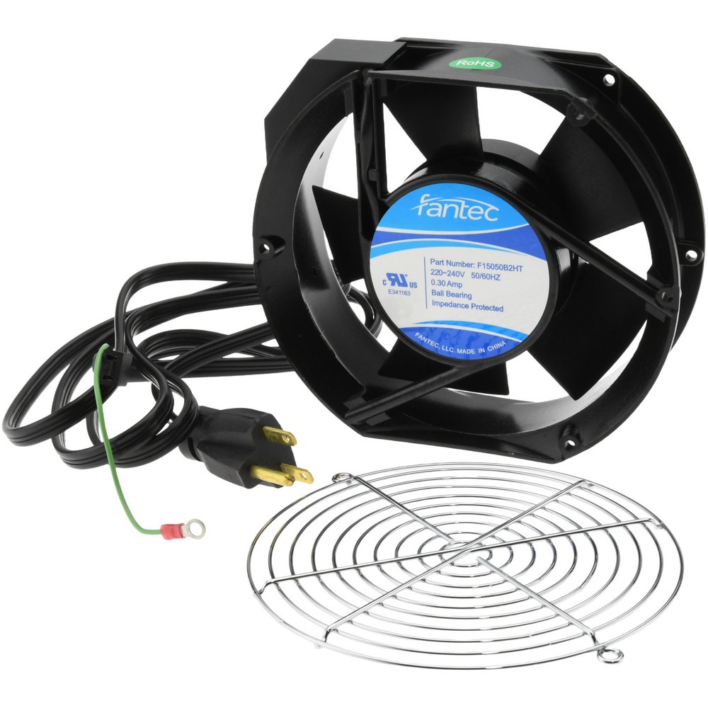 230V 240 CFM Oval Tube Axial Fan