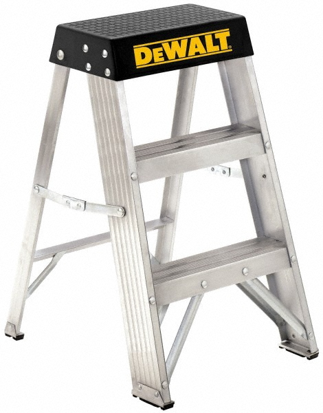 1 Step Aluminum Step Ladder: Type IA