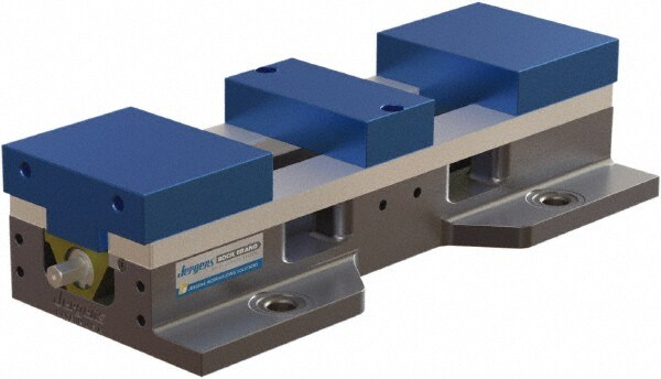 Self-Centering Vise: 6" Jaw Width, 17-1/2" Max Jaw Opening