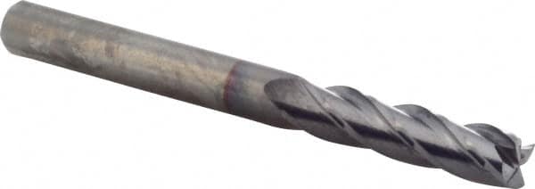 M.A. Ford. 11119680C Square End Mill: 0.1968 Dia, 0.7874 LOC, 4 Flutes, Solid Carbide 