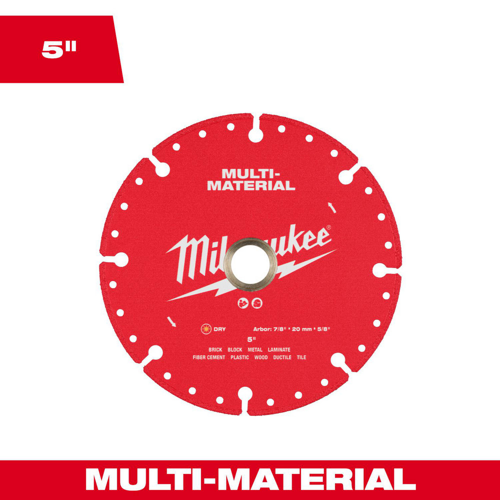 Wet & Dry-Cut Saw Blades: Blade Diameter (Inch): 5; Blade Material: Diamond