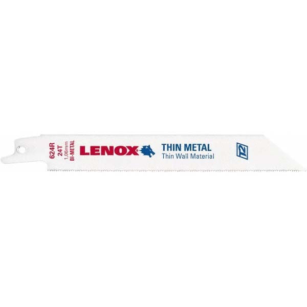 Lenox 22757OSB624R Reciprocating Saw Blade: 6" Long, Bi-Metal Image