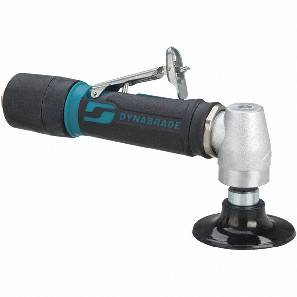 Air Handheld Disc Sander: 12,000 RPM - 90 psi, Rear Exhaust