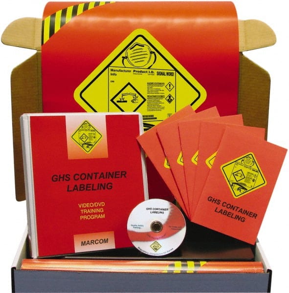 Marcom K0001569EO GHS Container Labeling, Multimedia Training Kit 