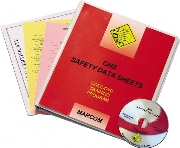Marcom V0001559EO GHS Safety Data Sheets, Multimedia Training Kit 