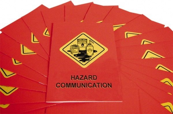 Marcom B0001650EX Pack of 15 Hazard Communication in Industrial Facilities Training Booklets Image