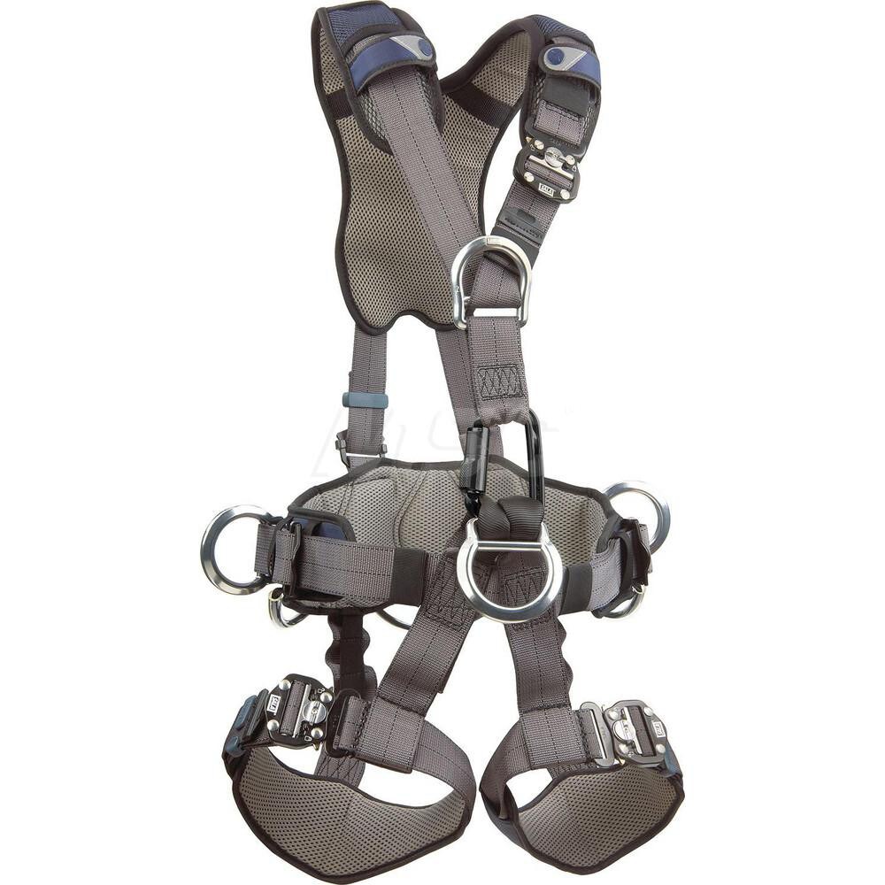Fall Protection Harnesses: 420 Lb, Vest Style, Size Small, For Retrieval & Rescue, Polyester, Back Front & Side