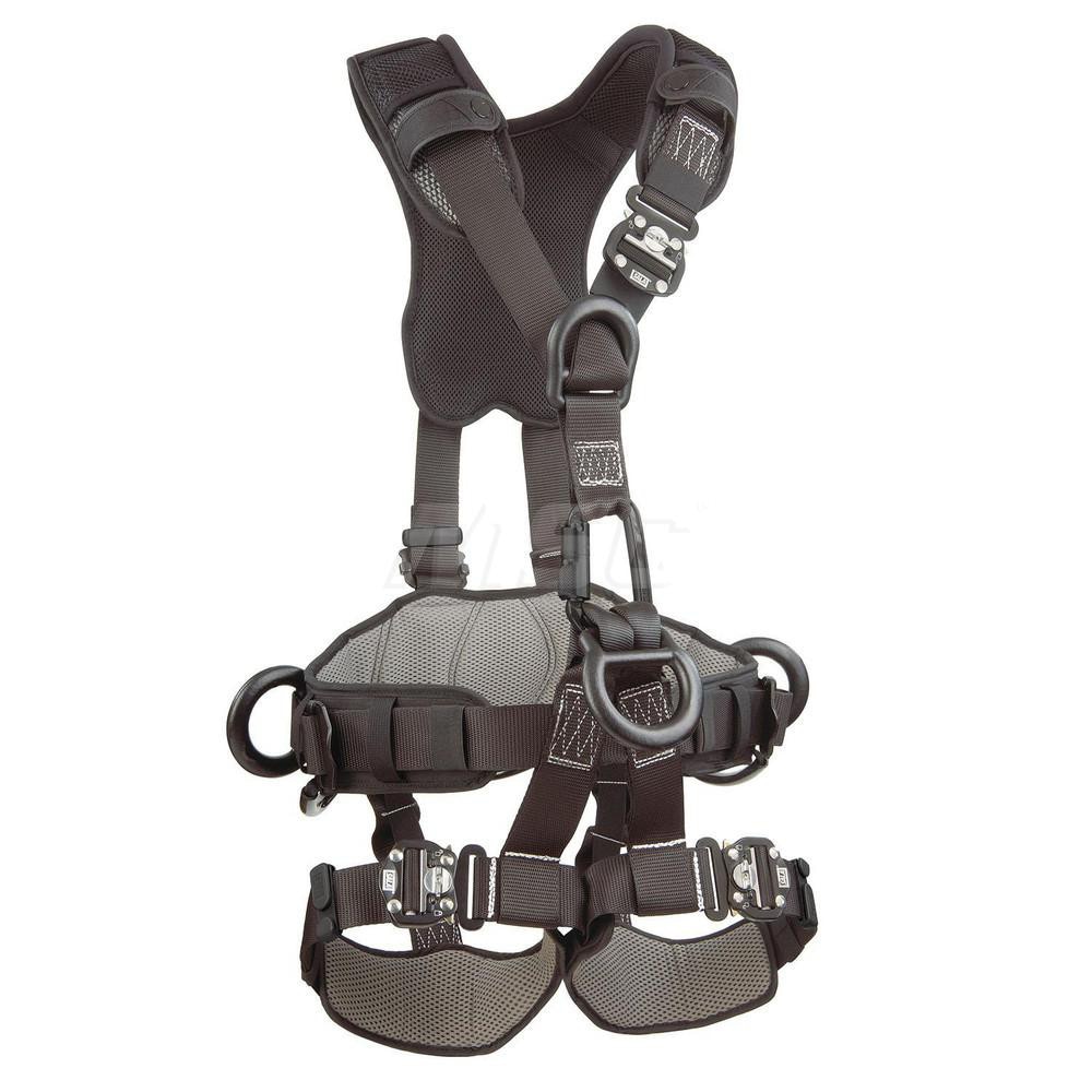 Fall Protection Harnesses: 420 Lb, Vest Style, Size Small, For Retrieval & Rescue, Polyester, Back Front & Side