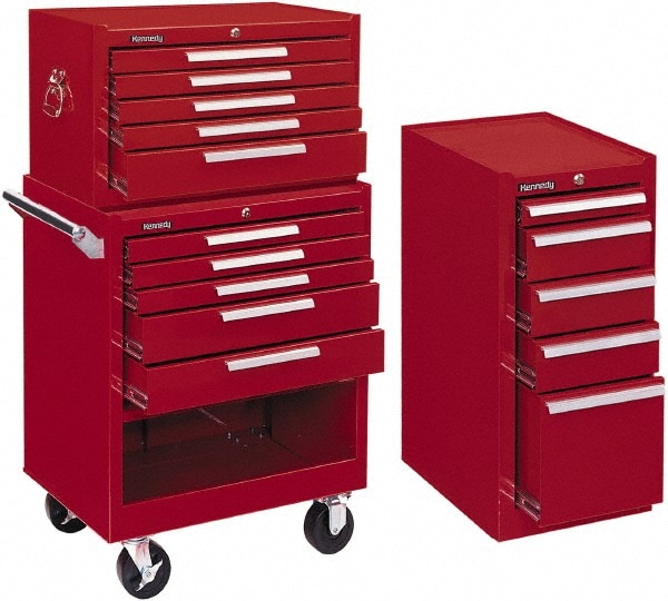  Kennedy Manufacturing 185XR 14 5-Drawer Industrial Side Cabinet,  Industrial Red : Tools & Home Improvement