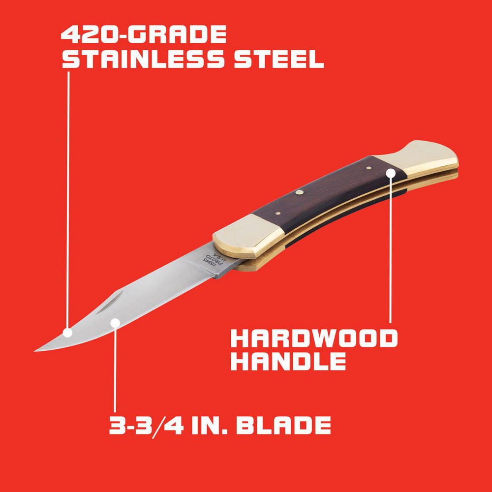 Proto Pocket & Folding Knives; Edge Type Straight; Blade Material