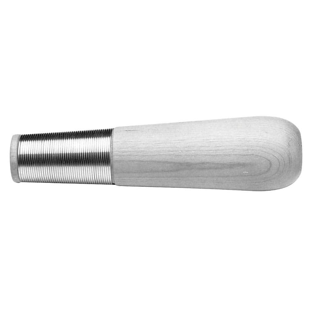 File Handles & Holders; Attachment Type: Push-On ; Handle Material: Wood ; File Size Compatibility: 12 in ; File Type Compatibility: All Popular Sizes ; Ferrule Length: Short ; Ferrule Material: Metal