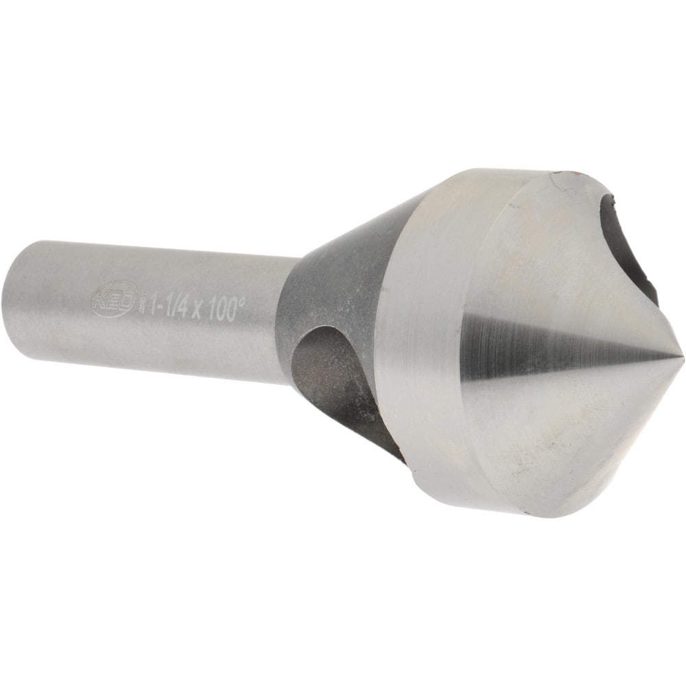 Keo 53536 1-1/4" Head Diam, 1/2" Shank Diam, 0 Flute 100° Cobalt Countersink Image