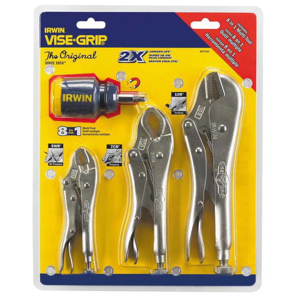 Locking Pliers Set Irwin Vise-Grip 428GS