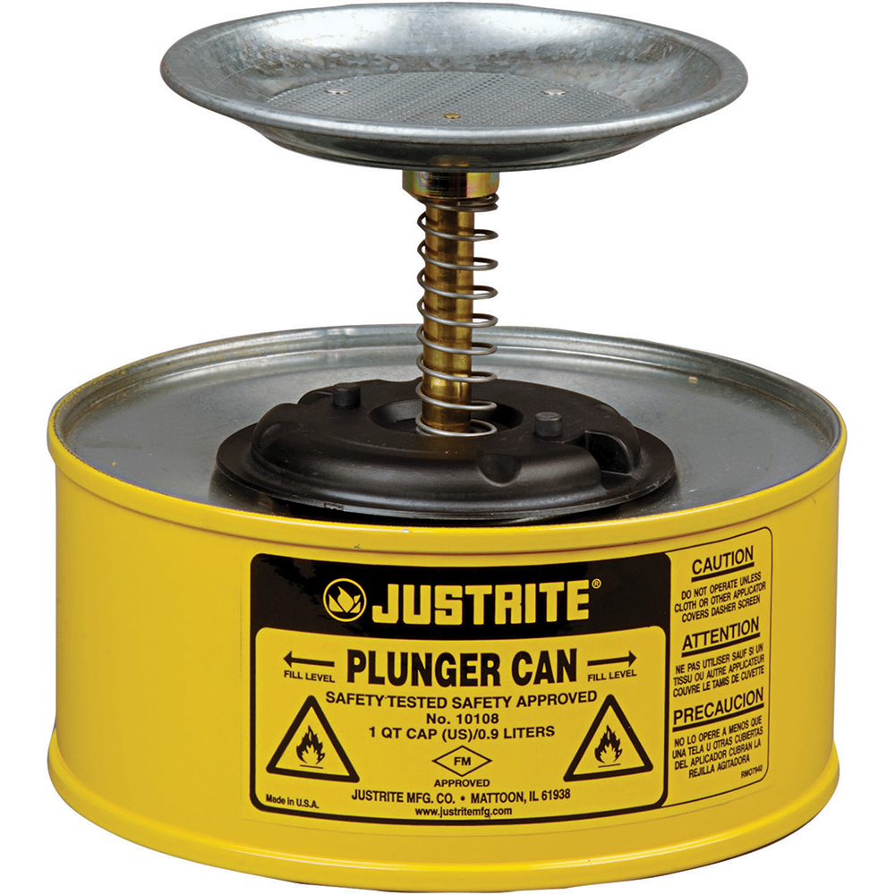 Cans, Plunger/Bench
