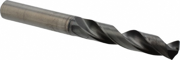 Mechanics Drill Bit: 23/64" Dia, 135 ° Point, Solid Carbide
