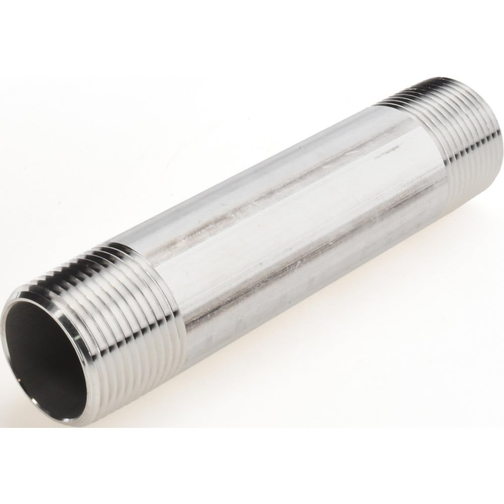 Stainless Steel Pipe Nipple: 1" Pipe, Grade 304 & 304L
