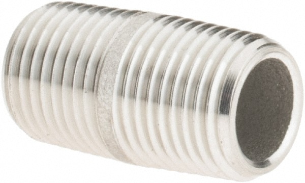 Value Collection - Stainless Steel Pipe Nipple: 1/8