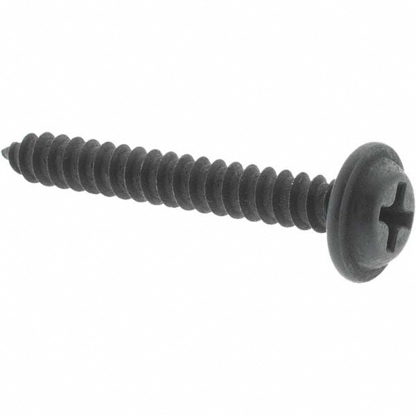 Sheet Metal Screw: #8, Pan Head, Phillips
