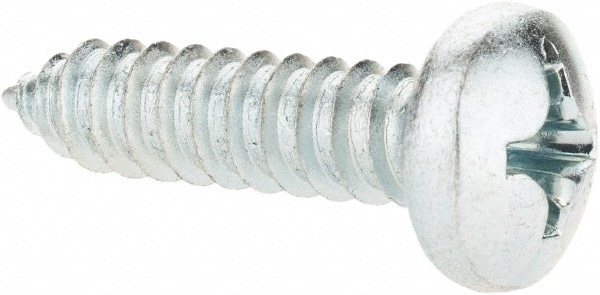 Sheet Metal Screw: 1/4, Pan Head, Phillips